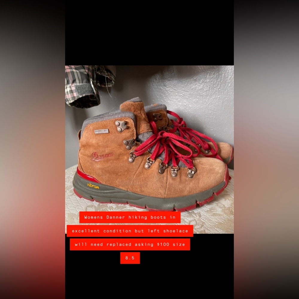 Womens Danner hiking boots
